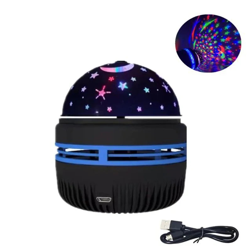 Galaxy Star Projector Night Light – LED Aurora Sky Lamp for Bedroom