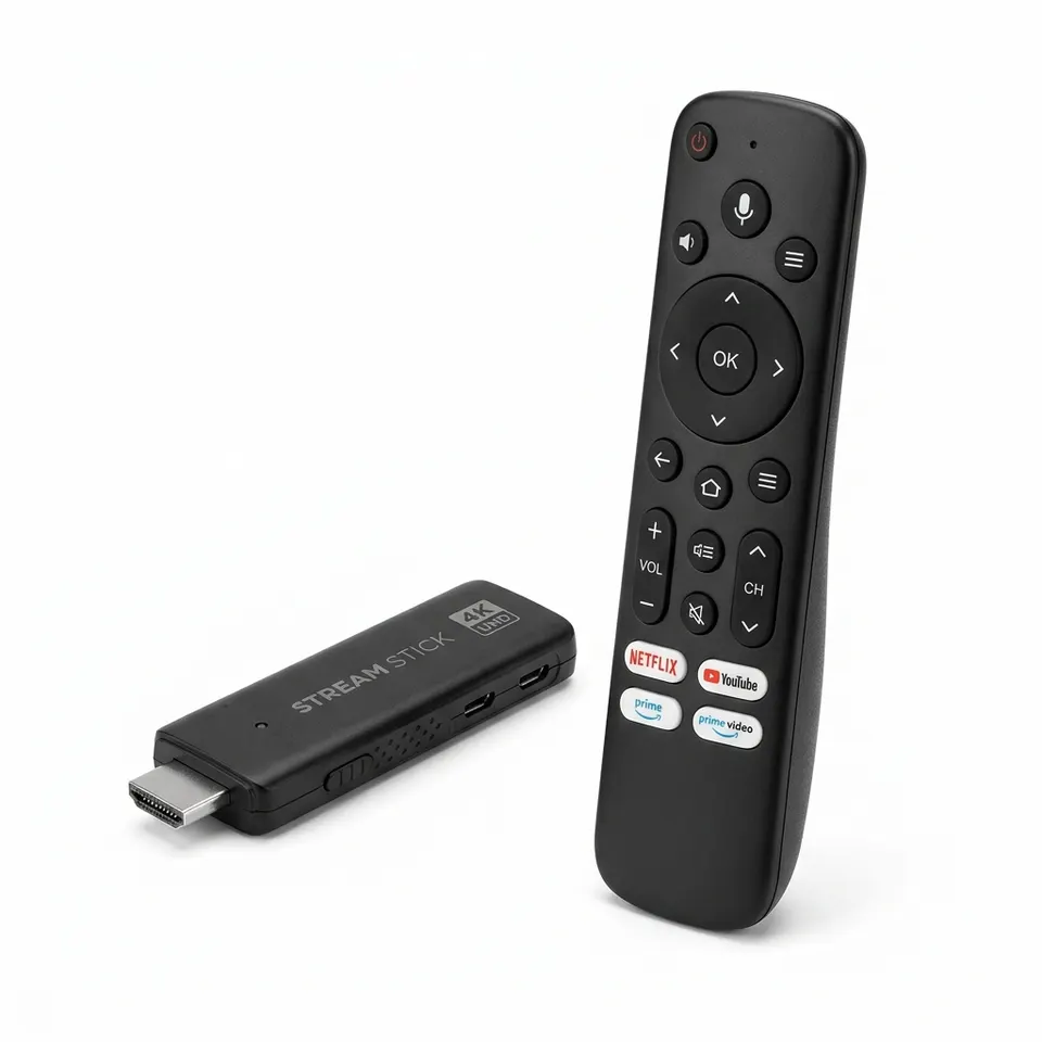 Universal TV Stick with Voice Remote, Smart Streaming Stick for Google, YouTube, Fire TV with Voice Control